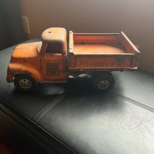 Vintage Orange Collectors  Truck